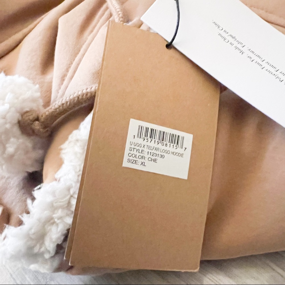 UGG x TELFAR Logo Hoodie in Chestnut NWT -IN HAND 🔥🔥😳 - Picture 13 of 16